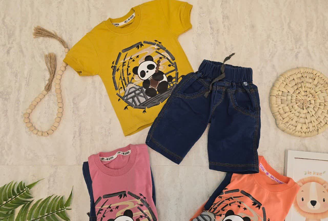 تیشرت شلوارک پسرانه