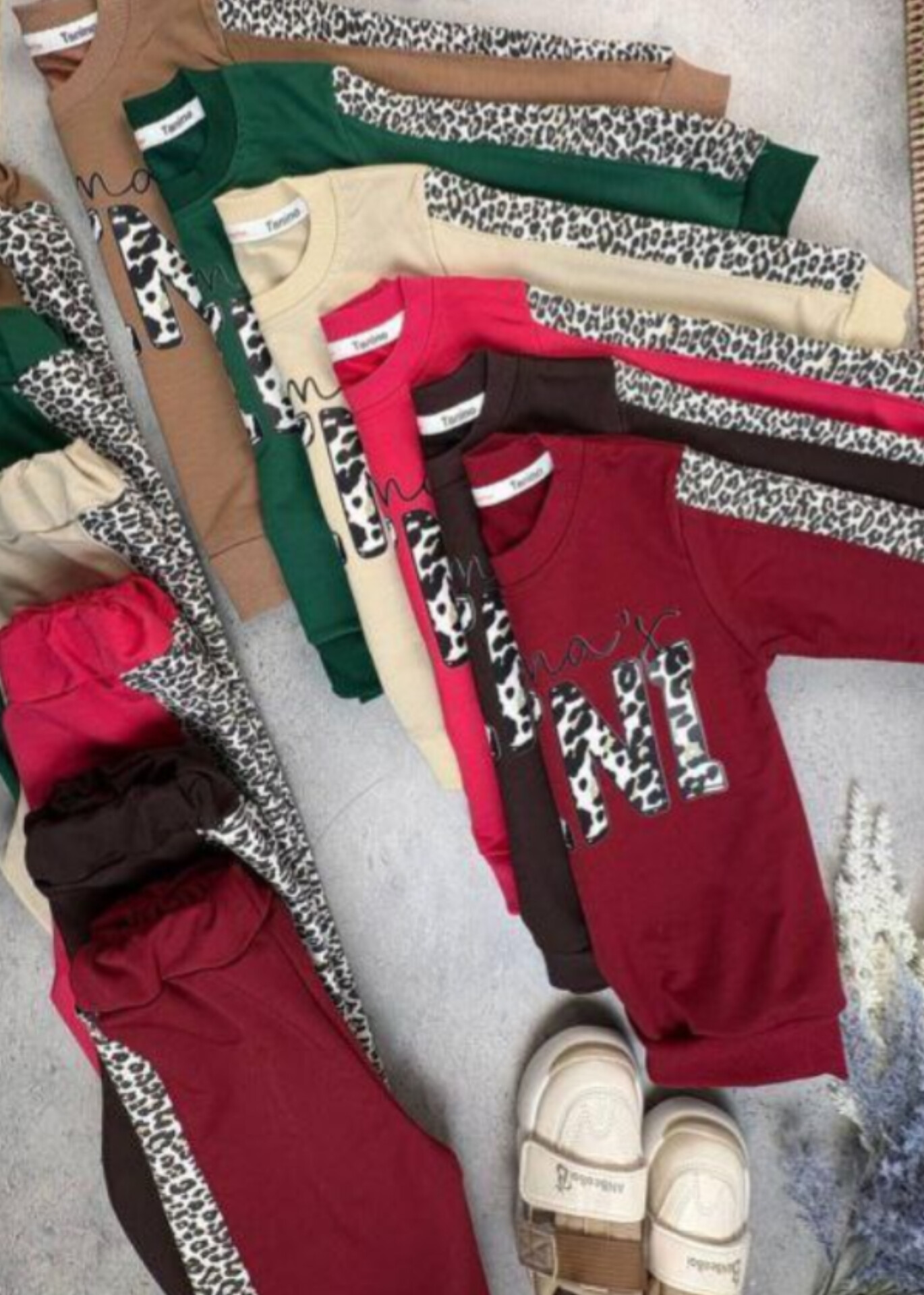 ست بلوز شلوار پلنگی