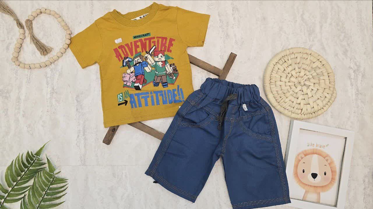 تیشرت شلوارک پسرانه