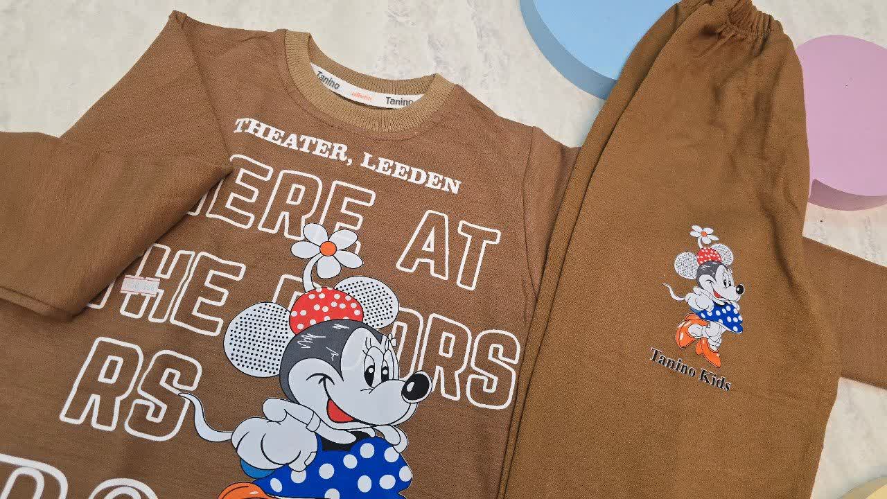 بلوز شلوار دورس پنبه دخترانه