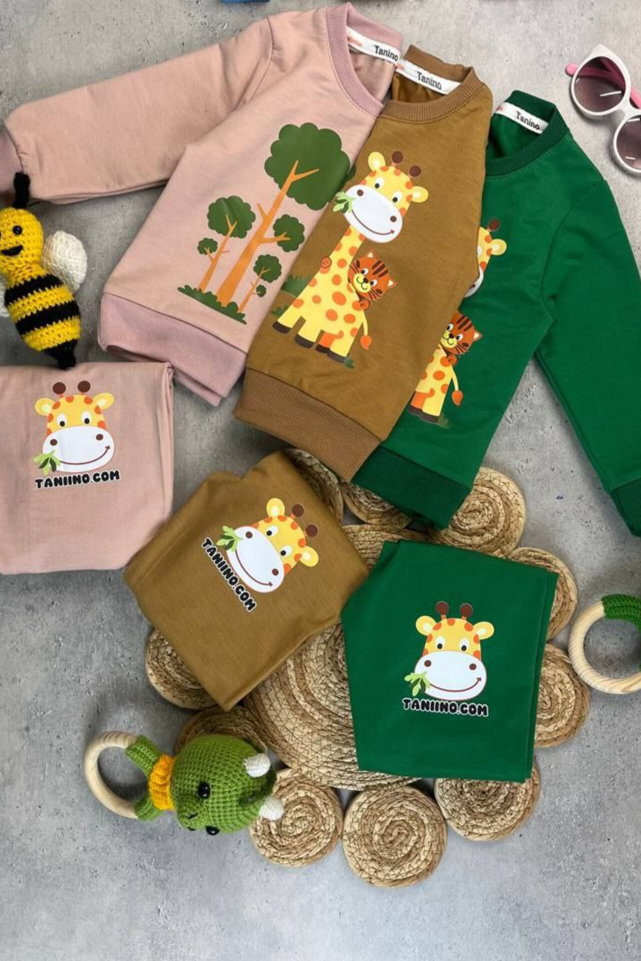 بلوز شلوار دخترانه و پسرانه پارچه پنبه دورس با کیفیت عالی